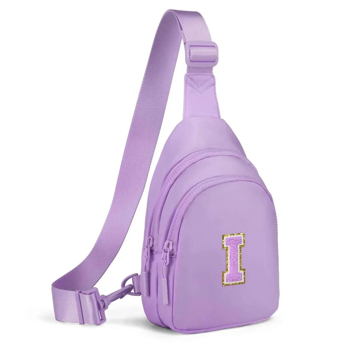 Small Initial Sling Bag Crossbody Bag Fanny Pack for Girls Women Cute Chest Bag Cross Body Bag Personalized Gift - Love Salve